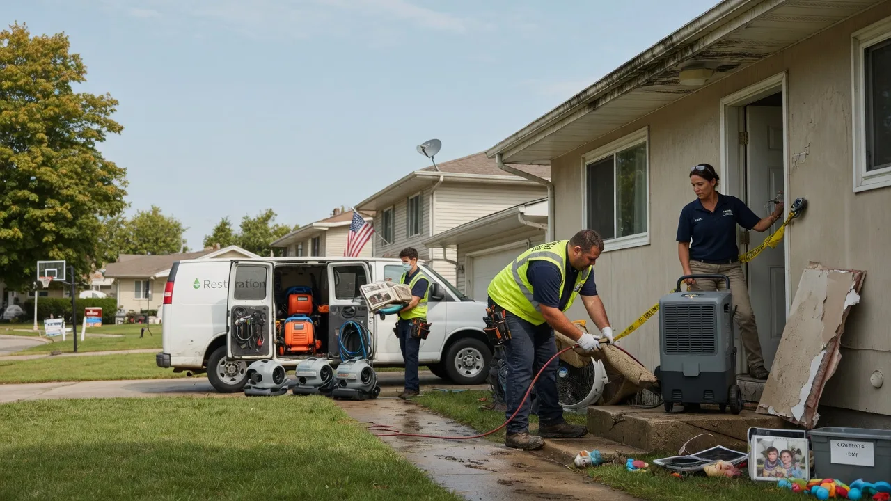 Water Damage Restoration in Strongstown, PA near me
